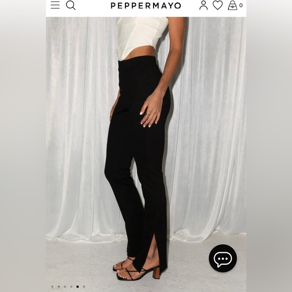 Black pants. Price is firm - Picture 2 of 2